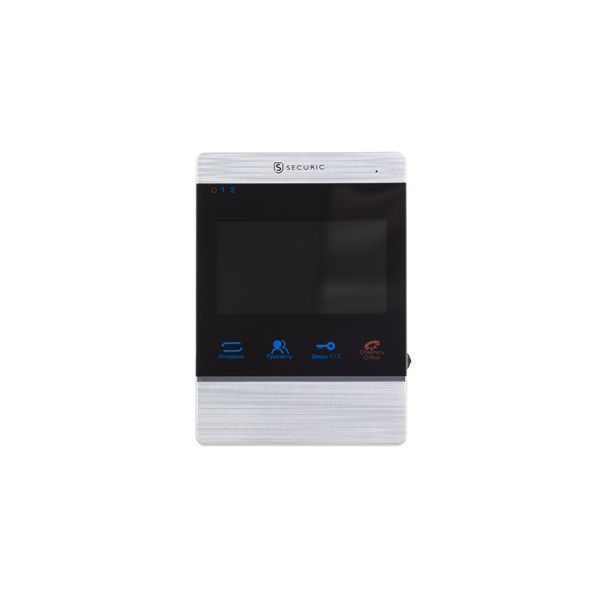Цветной монитор  видеодомофона 4,3" формата AHD, с сенсорным управлением, детектором движения, функцией фото- и видеозаписи (модель AC-332) - Фото 2