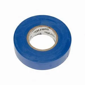 Изолента ПВХ профессиональная, 0,18х19 мм, 20 м, синяя KRANZ - Фото 3