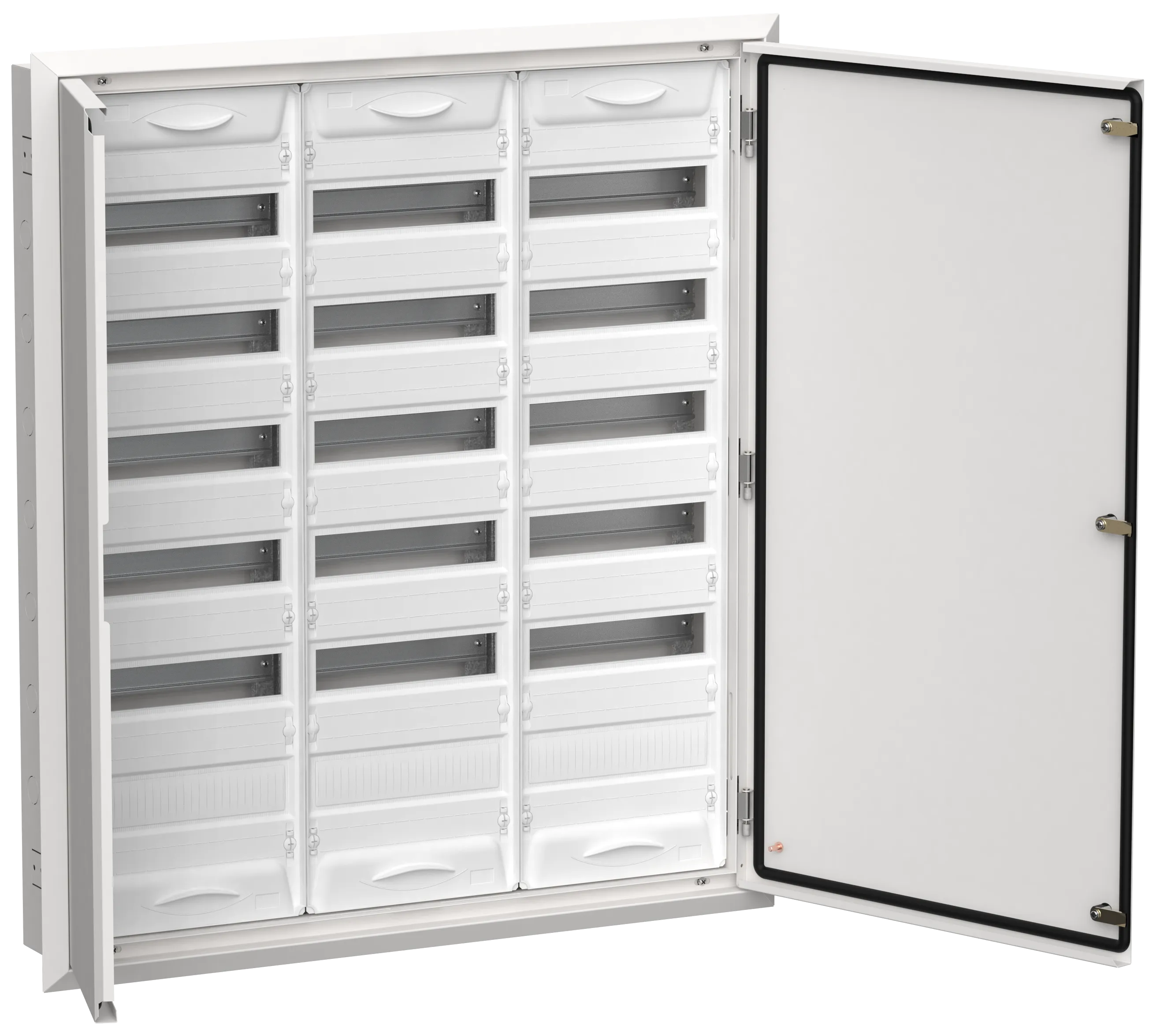 TITAN 5 Корпус металлический ЩРв-216 (3х72) 1005х885х130мм IP31 белый (две двери) IEK