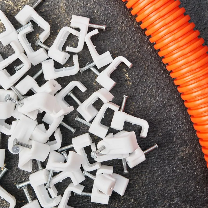 Крепеж кабеля плоский 12х6 мм, белый (50 шт/уп) REXANT - Фото 4