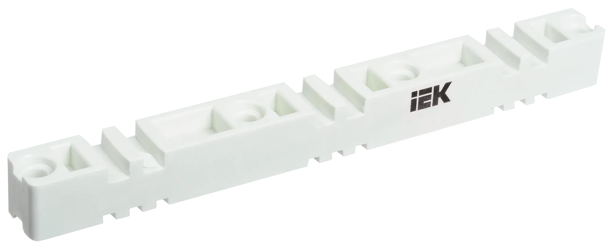 Изолятор шинный плоский ИШП 3P для шин 5мм и 10мм 370мм IEK