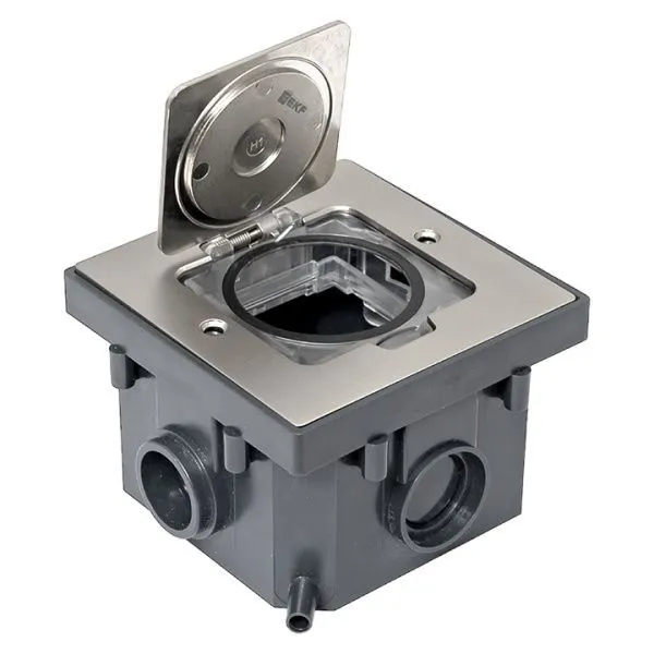 Лючок напольный C-Line 2 (с напольной коробкой) EKF - Фото 5