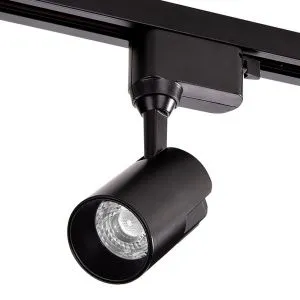 Светильник светодиодный трековый 15Вт 4000К 1200лм черный WOLTA WTL-15W/01B