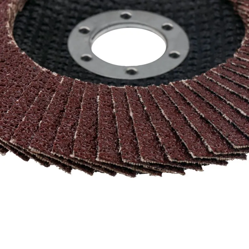 Круг лепестковый торцевой P100, 125х22,2мм KRANZ - Фото 2