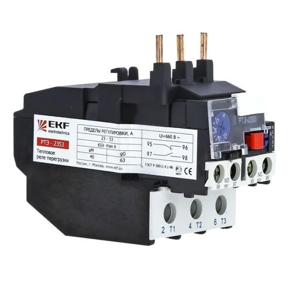 Реле тепловое РТЭ-2355 30-40А EKF - Фото 2