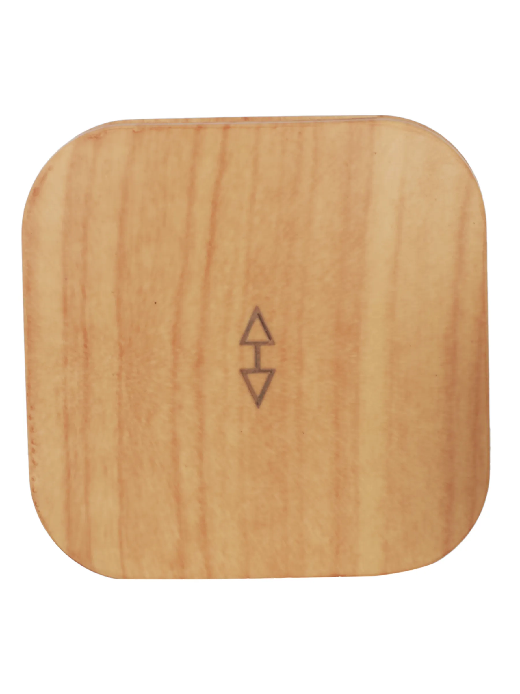 GLORY Выключатель 1-клавишный для открытой установки проходной 10А ВСп10-1-0-ХС сосна IEK - Фото 3