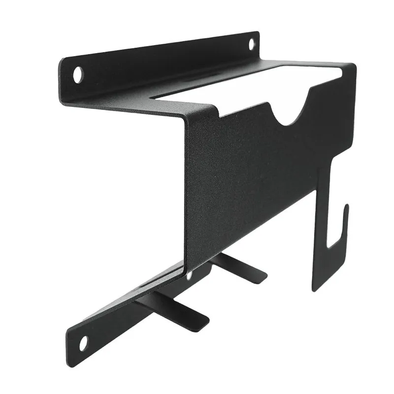 Держатель для угловых шлифмашинок до 125мм, настенный, с крючками, черный REXANT - Фото 3