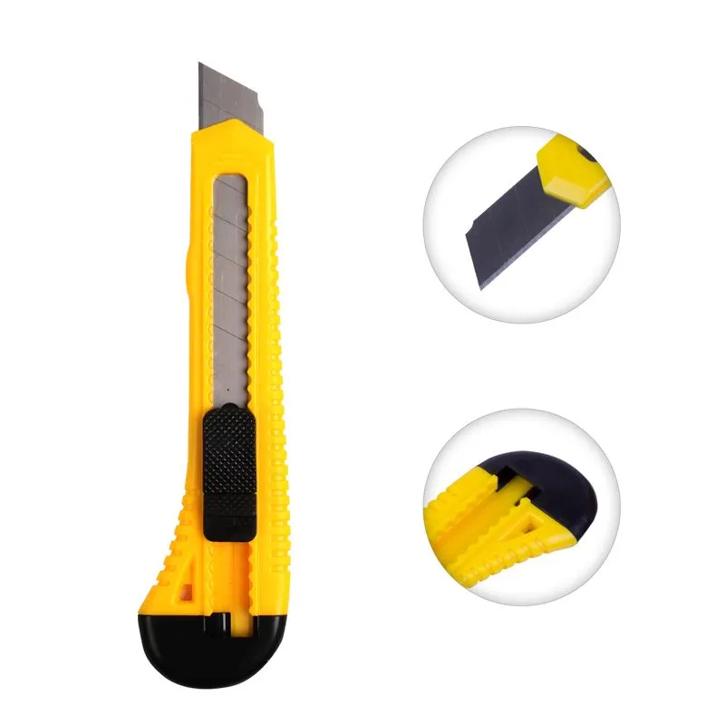 Нож с сегментированным лезвием 18мм корпус пластик REXANT - Фото 3