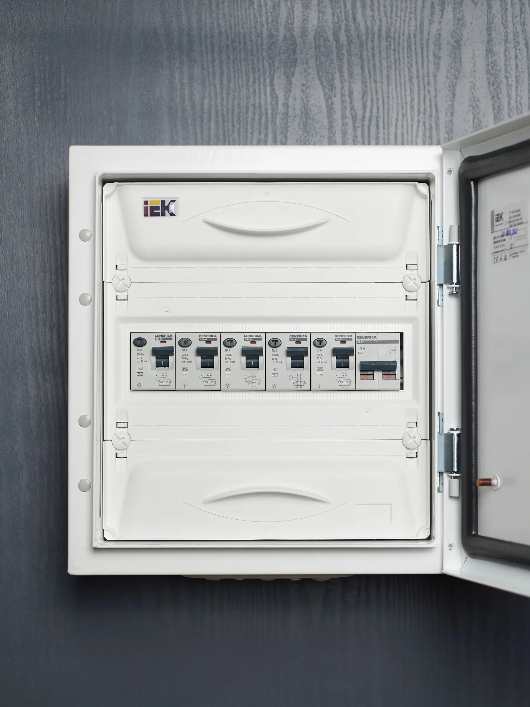 Выключатель дифференциальный (УЗО) ВД1-63 2Р 25А 30мА GENERICA - Фото 4