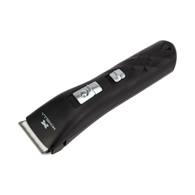 Машинка для стрижки домашних животных со светодиодным индикатором 3,7 В, черная