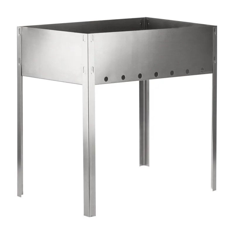 Мангал сборный Эконом 400х250х400мм, с 6 шампурами, в пленке СОКОЛ - Фото 5