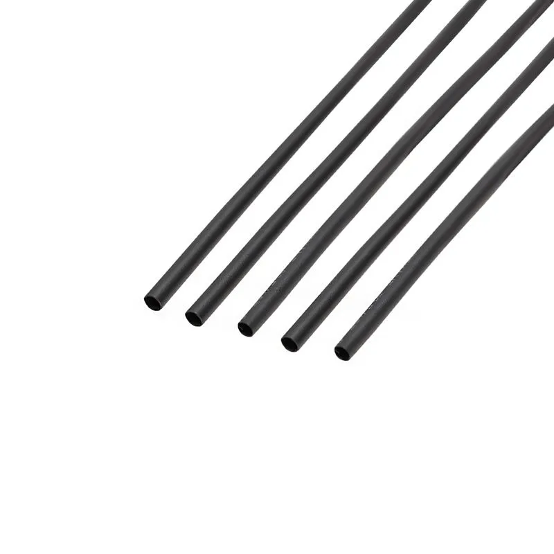 Трубка термоусаживаемая ТУТ нг 2,5/1,25мм, черная, упаковка 50 шт. по 1м REXANT - Фото 3