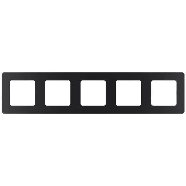 INSPIRIA Рамка 5-местная антрацит