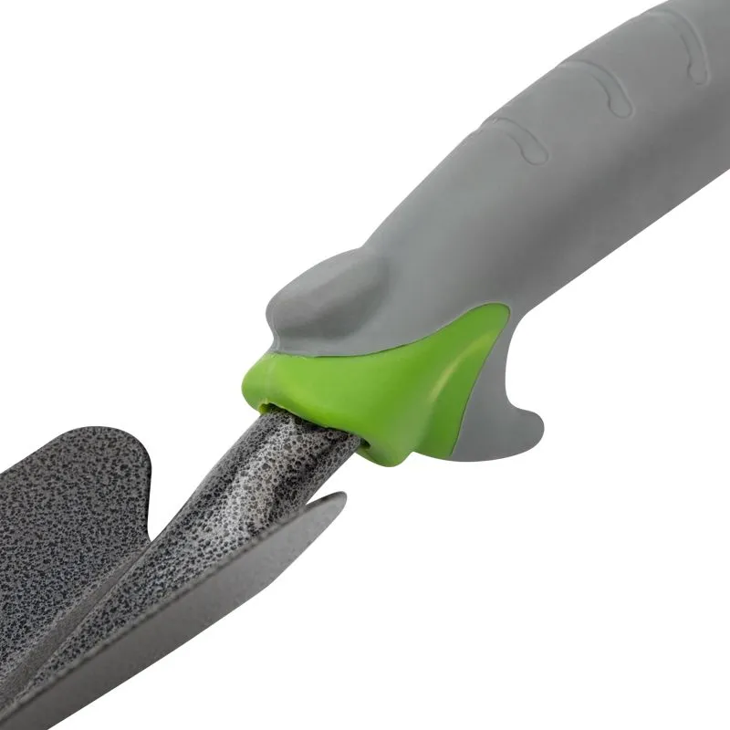 Совок садовый широкий с прорезиненной ручкой, 35х8,5см ЧЕТЫРЕ СЕЗОНА - Фото 4