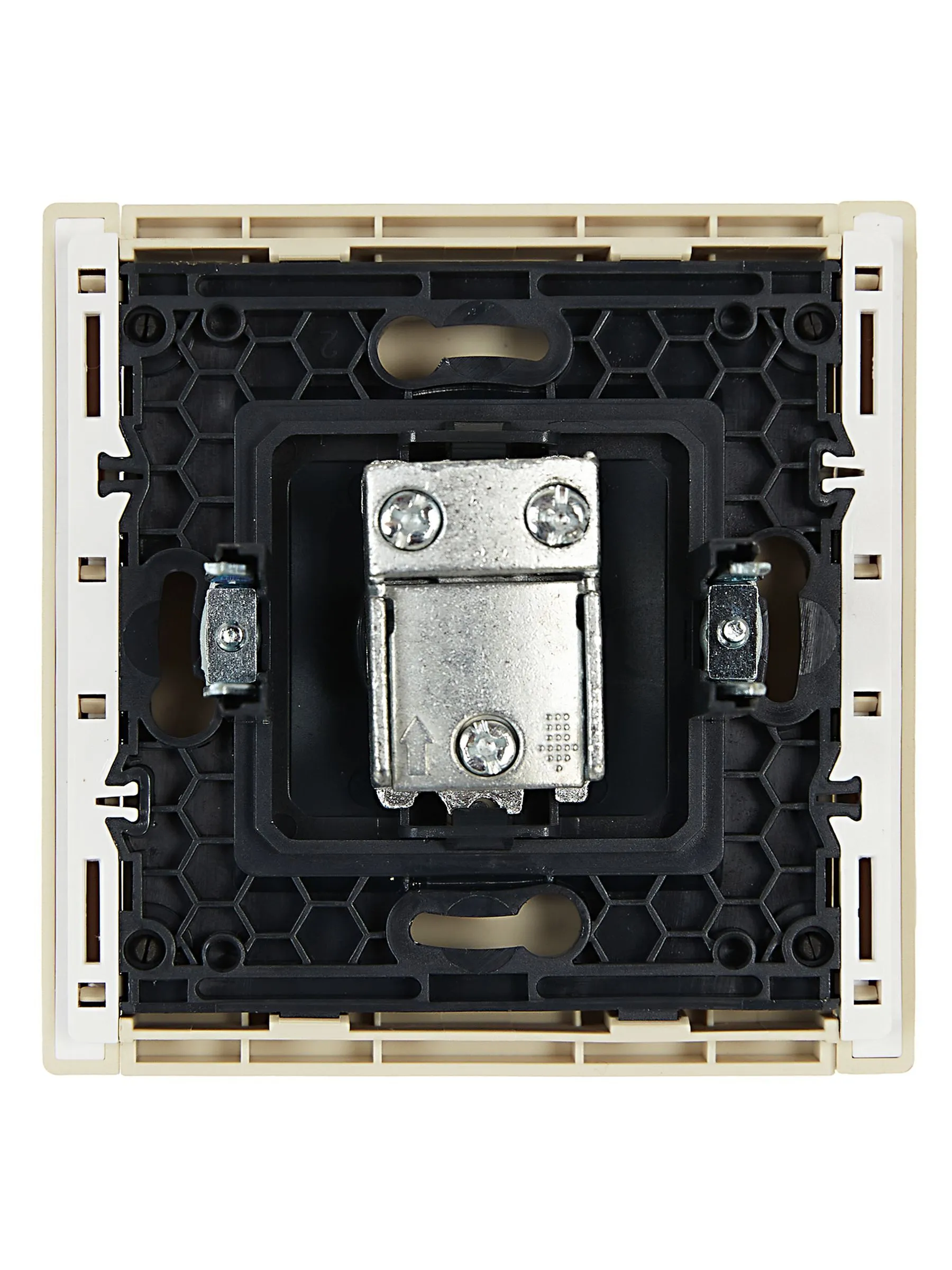 FORTE&PIANO Розетка TV проходная FP429 ваниль IEK - Фото 3