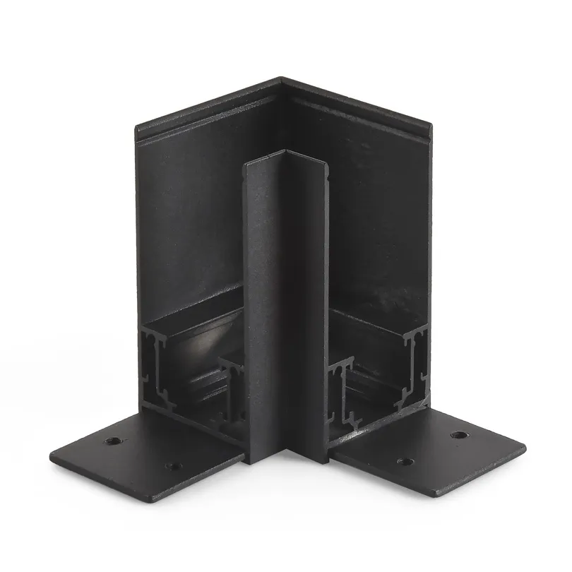 Угловой соединитель для магнитного шинопровода WOLTA WML-SMC/01B