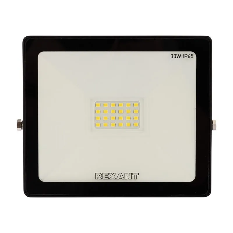 Прожектор светодиодный СДО 30Вт 2400Лм 6500К холодный свет, черный корпус REXANT - Фото 3