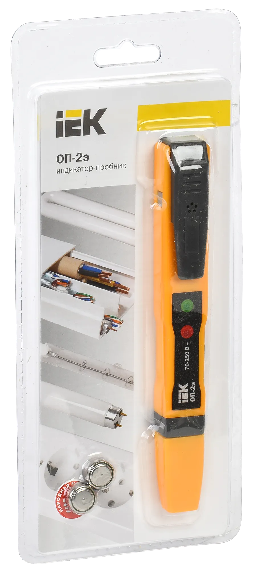 Отвертка-пробник ОП-2Э IEK - Фото 2