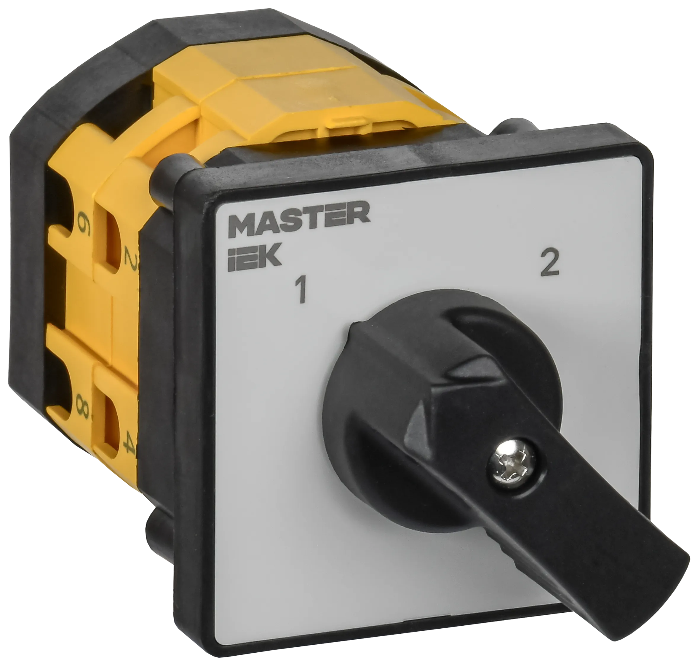 Переключатель кулачковый стандартная рукоятка 63А схема 55 IEK MI-CS10-063-055