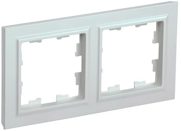 BRITE Рамка 2-местная РУ-2-БрЖ жемчуг IEK BR-M22-K36