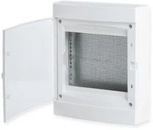 Щит слаботочный навесной "Unix" белая дверь 2 габарит 361x287x112 IP40 ux-2m-nw