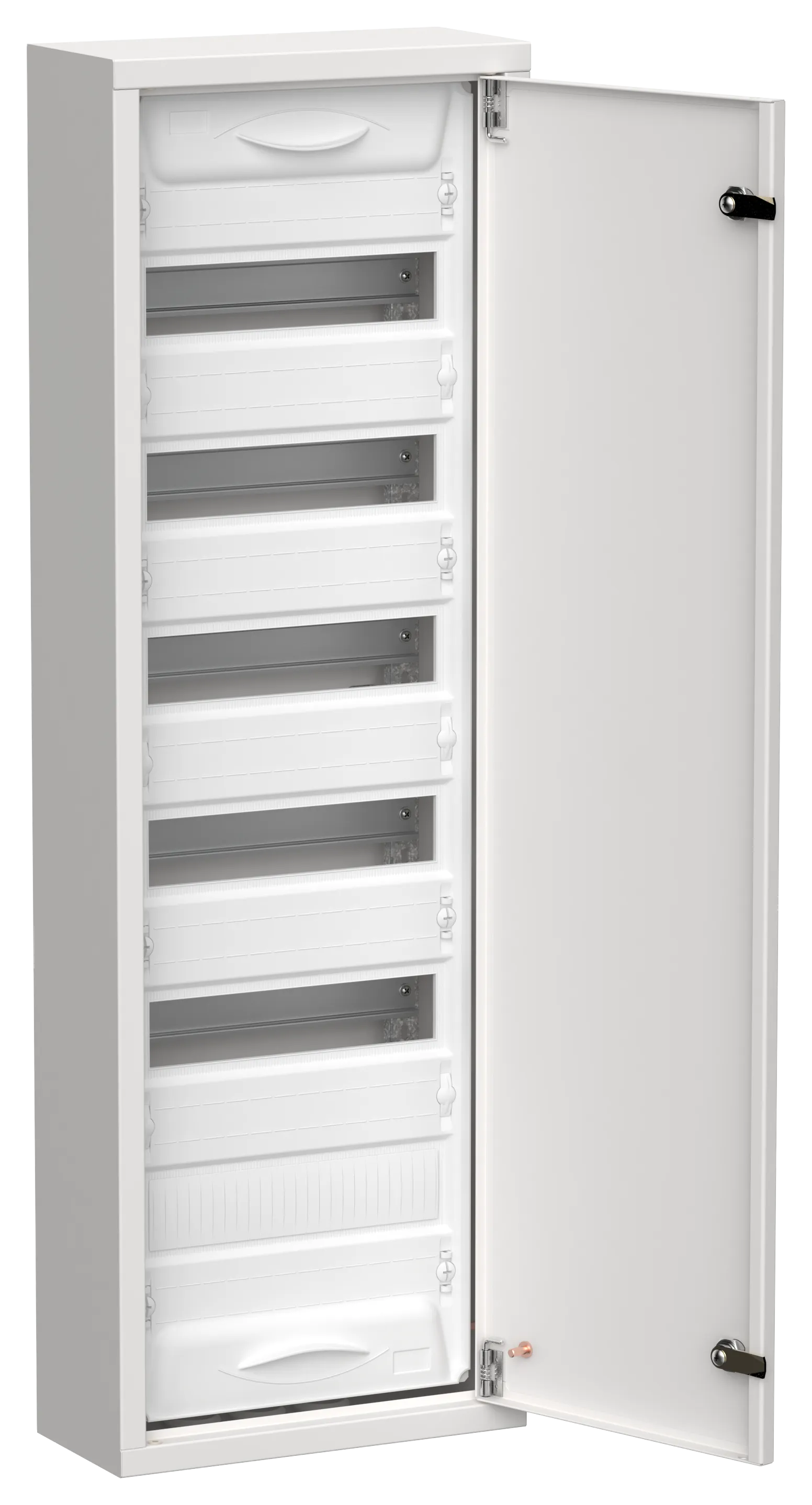 TITAN 5 Корпус металлический ЩРн-72 (1х72) 960х310х140мм IP31 белый (одна дверь) IEK