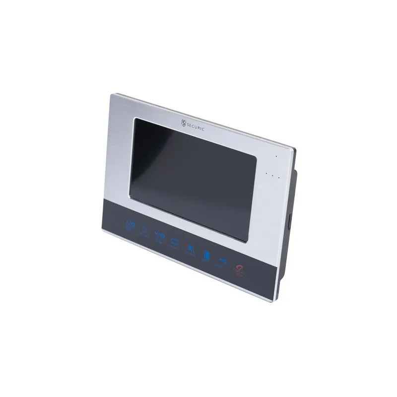 Цветной монитор видеодомофона 7" формата AHD, с сенсорным управлением, с детектором движения, функцией фото- и видеозаписи (модель AC-337) 45-0337