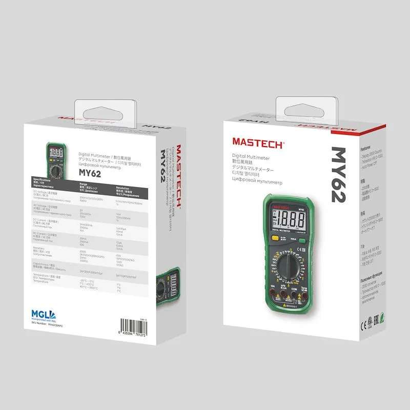 Универсальный мультиметр MY62N MASTECH - Фото 3