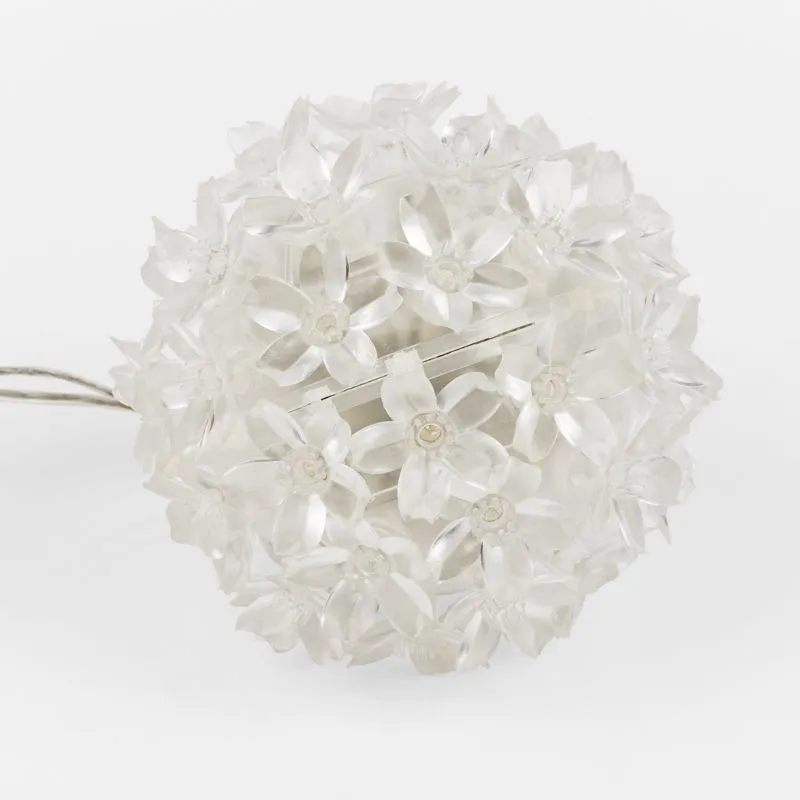 Шар светодиодный 230V, диаметр 12 см, 50 светодиодов, цвет синий - Фото 4