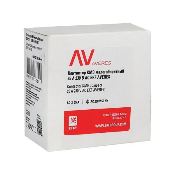 КМЭ 30А 400В АС EKF AVERES - Фото 3