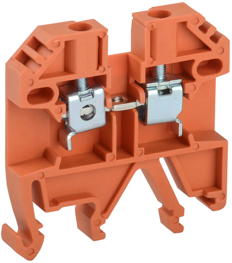 Клемма винтовая КВИ-2,5мм2 оранжевая IEK