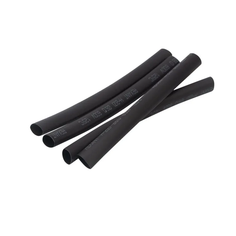 Набор №1 термоусаживаемых трубок ТУТ нг (2:1), черный, 305 шт., REXANT - Фото 4