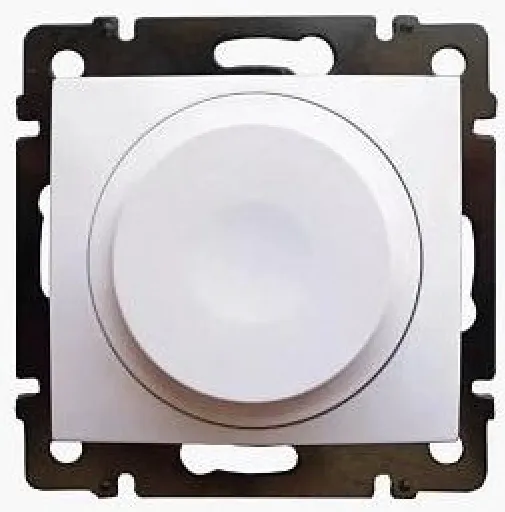 VALENA DIY Светорегулятор поворотно-нажимной универсальный LED 300Вт белый 695155