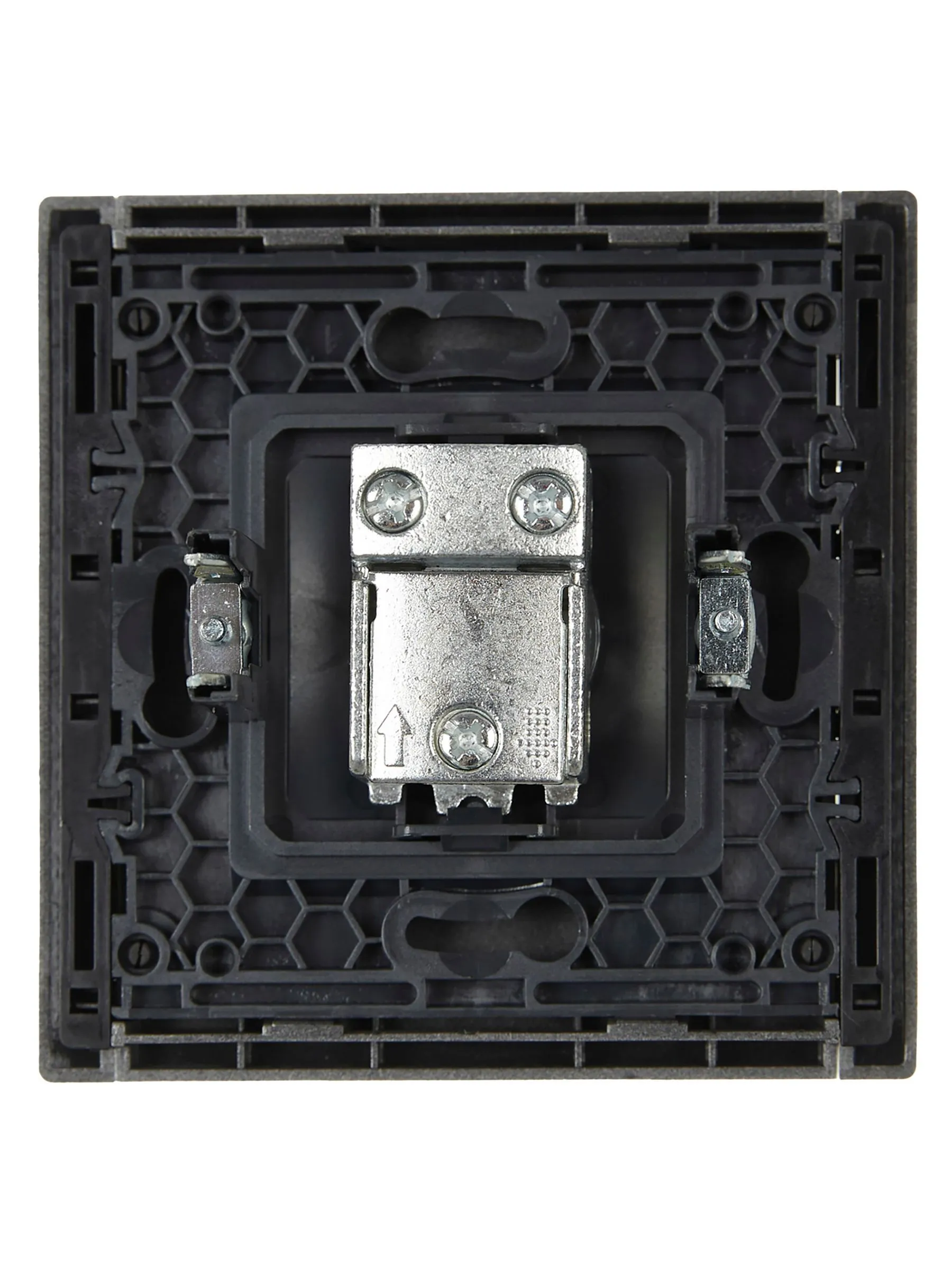 FORTE&PIANO Розетка TV проходная FP529 сталь IEK - Фото 3