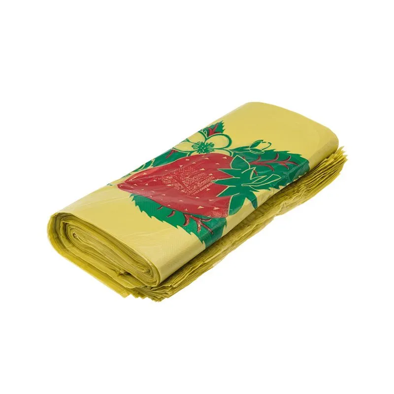 Пакет майка ПНД 30+15*55, 22мкм "Ягоды" (100шт./уп) - Фото 2