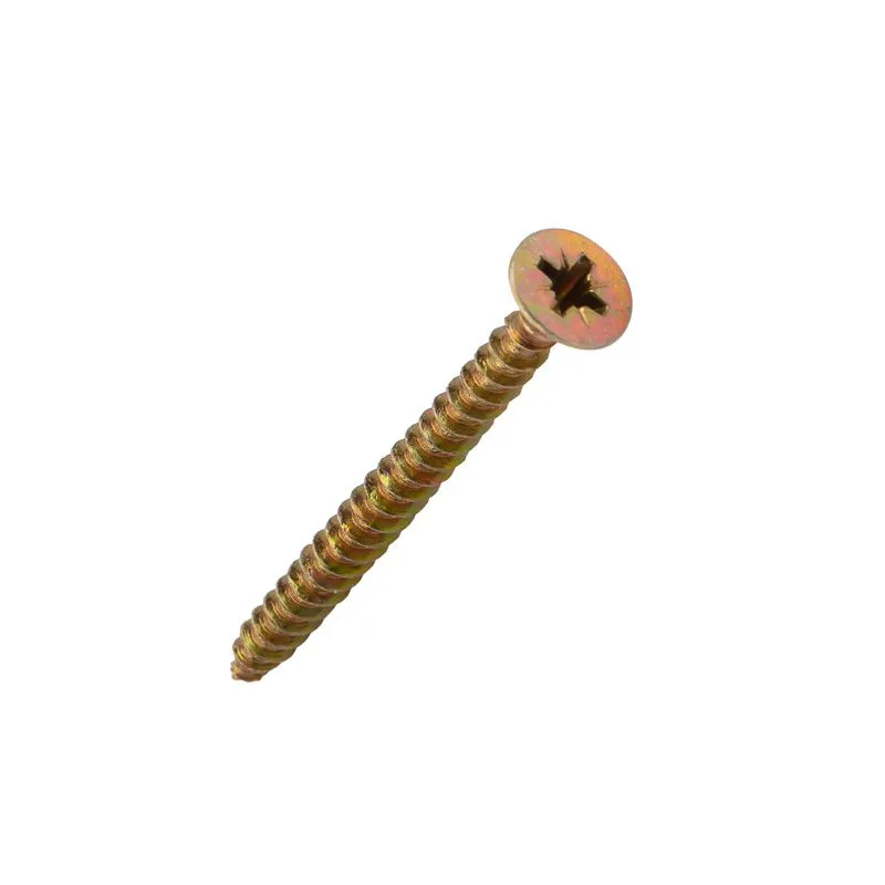 Саморез универсальный 5х60 мм, желтый цинк, упаковка поставщика (4800 шт/уп) KRANZ - Фото 2