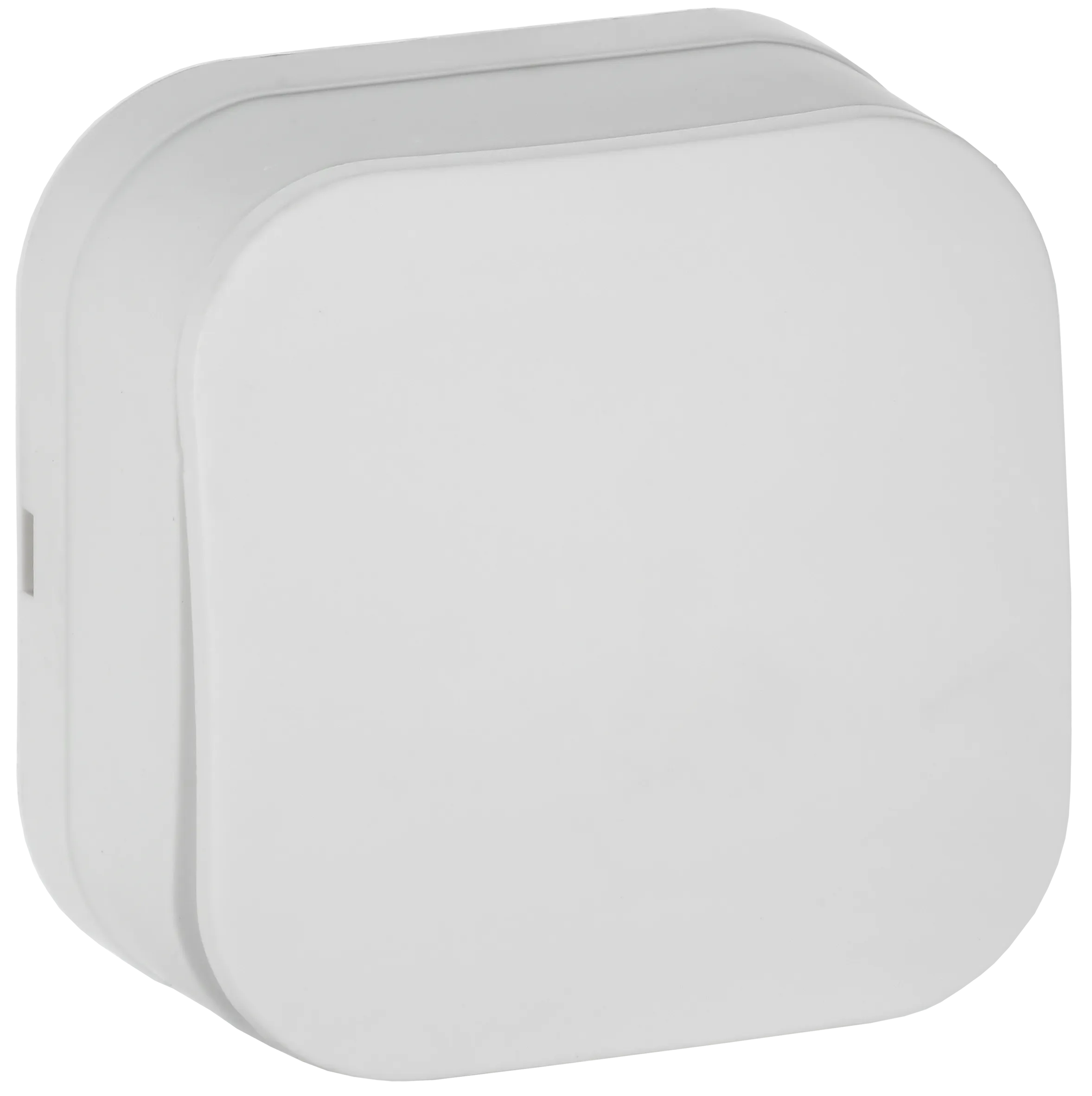 GLORY Выключатель 1-клавишный для открытой установки 10А ВС20-1-0-ХБм белый матовый IEK EVH10-K01M-10