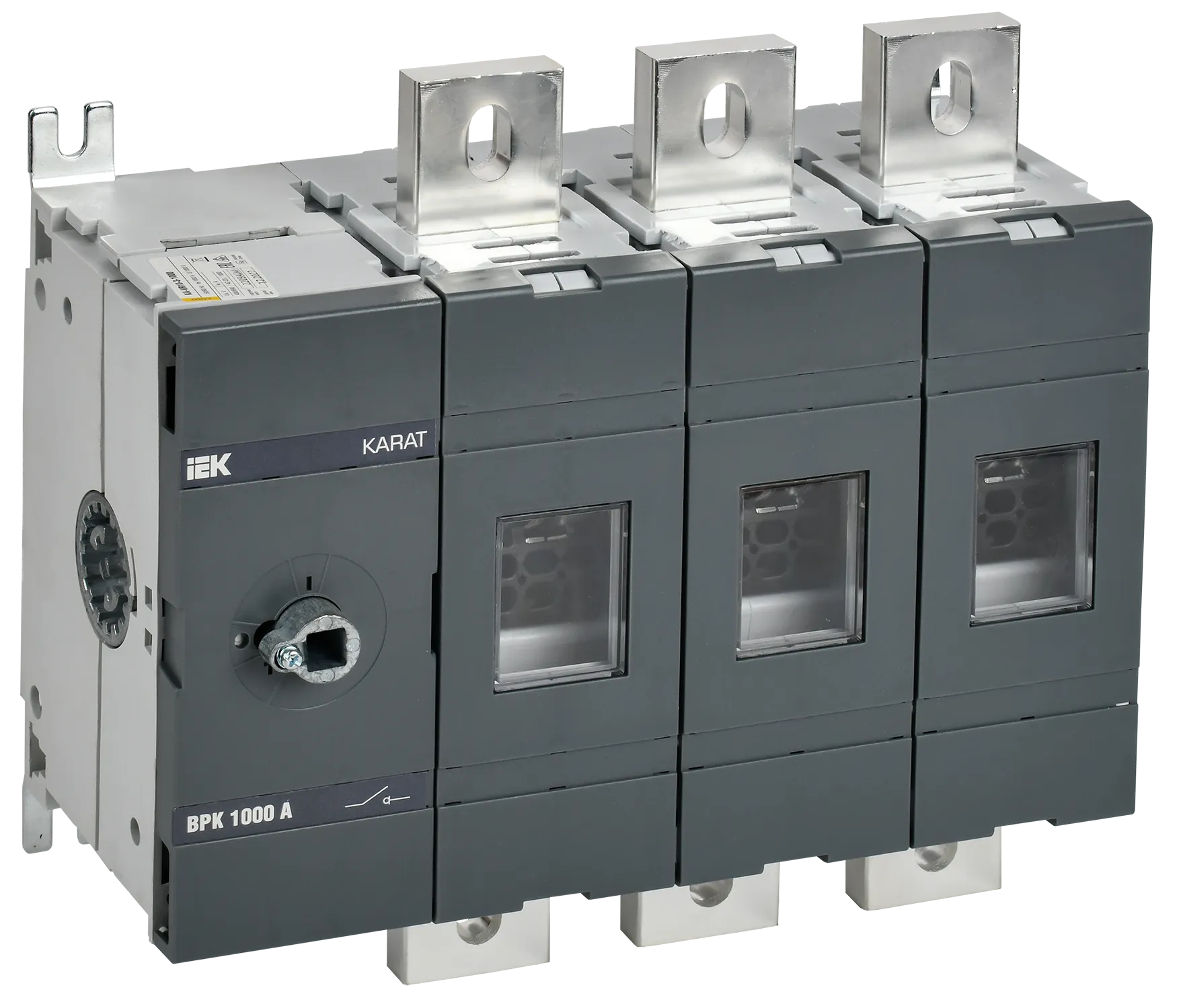 KARAT Выключатель-разъединитель ВРК без рукоятки управления 3P 1000А IEK KA-VR10-3-1000
