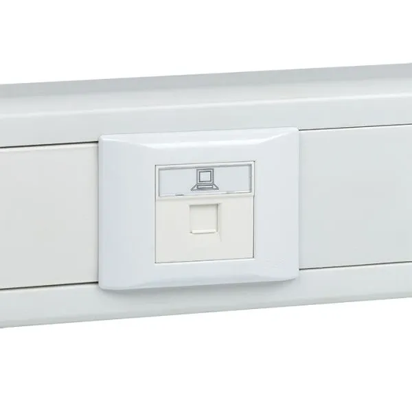 Розетка RJ45 кат. 5e, 2 модуля EKF - Фото 6