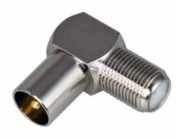 Набор для подключения спутникового ТВ кабель SAT 703, F-разъем, гнездо F - штекер TV, гнездо F - угловой штекер TV REXANT