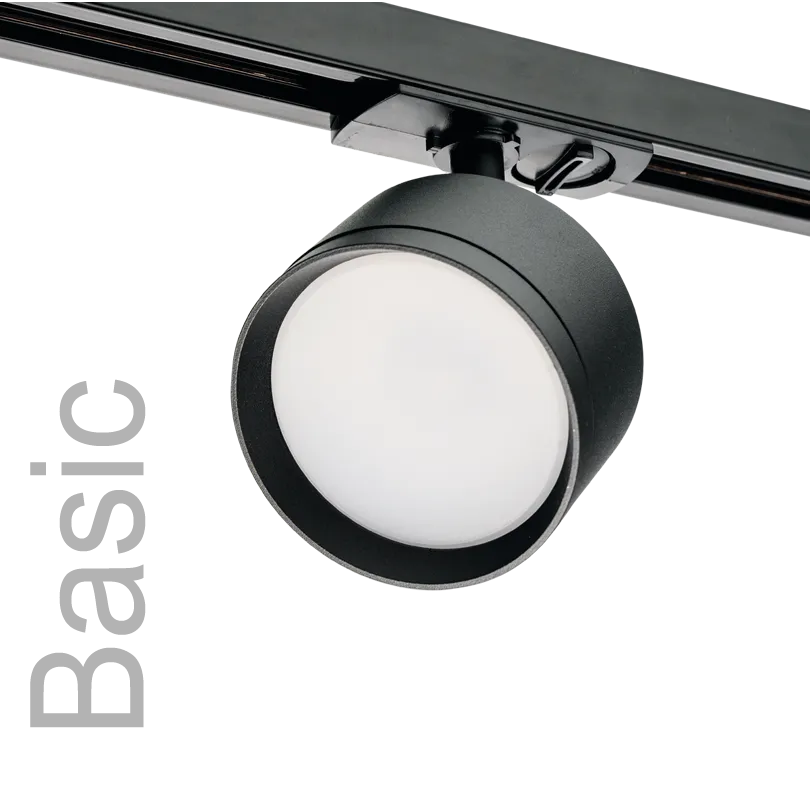 Трековый светильник WOLTA WTL-GX53/01B IP20 под лампу GX53 Чёрный 85х123х85 1/30