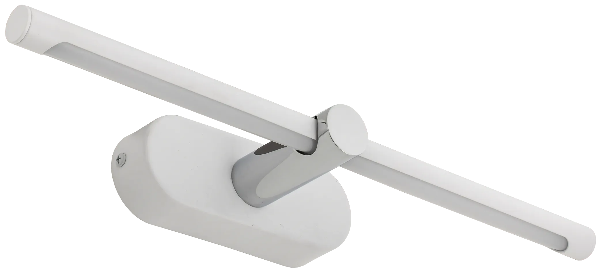 LIGHTING Светильник светодиодный 5114 настенный 9Вт 4000К IP44 белый/хром IEK LT-DBB0-5114-09-40-K27