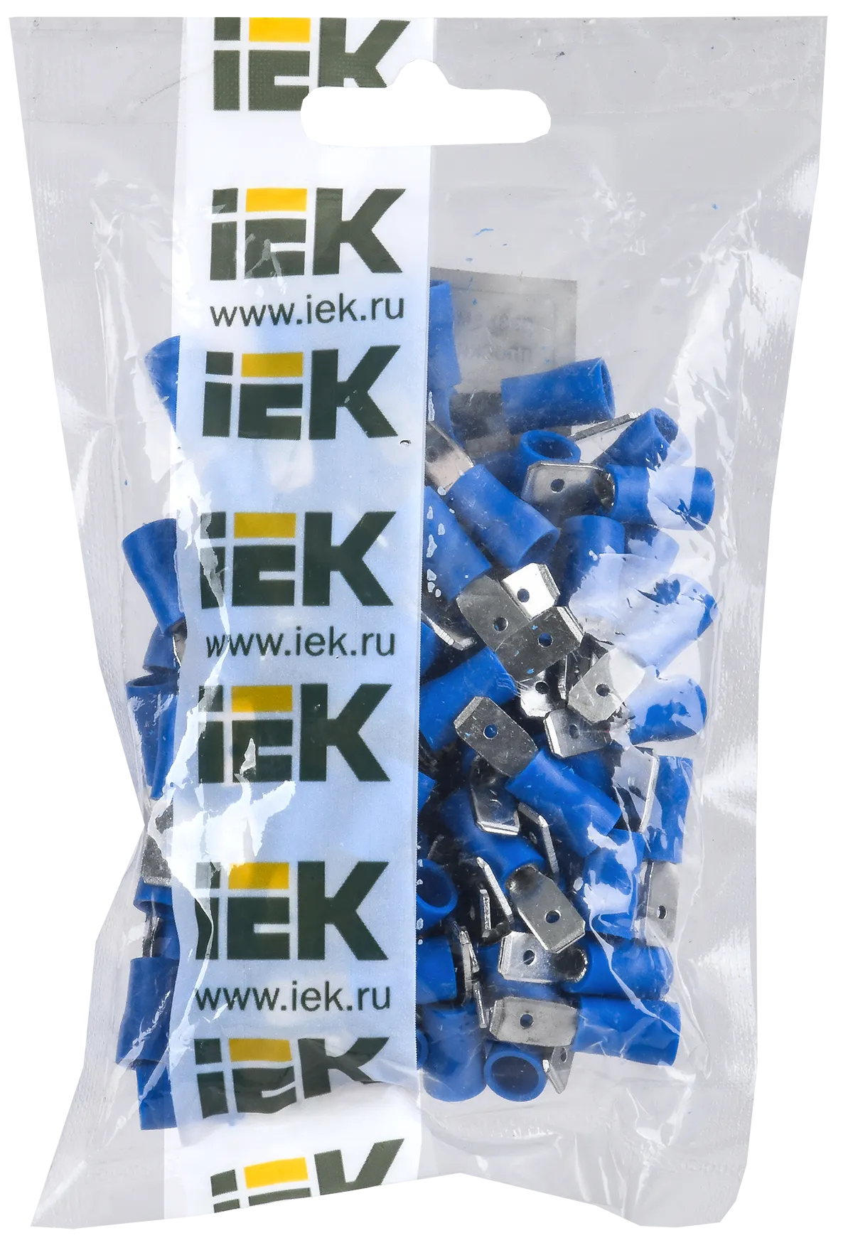 Разъем РпИп 2-5-0,8 плоский (100шт/упак) IEK - Фото 2