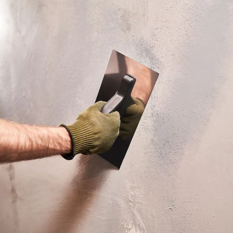 Гладилка нержавеющая 130х270 мм, пластиковая ручка REXANT - Фото 2