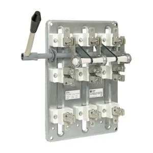 Разъединитель-предохранитель РПБ-1 100А левый привод, без ППН EKF Basic 