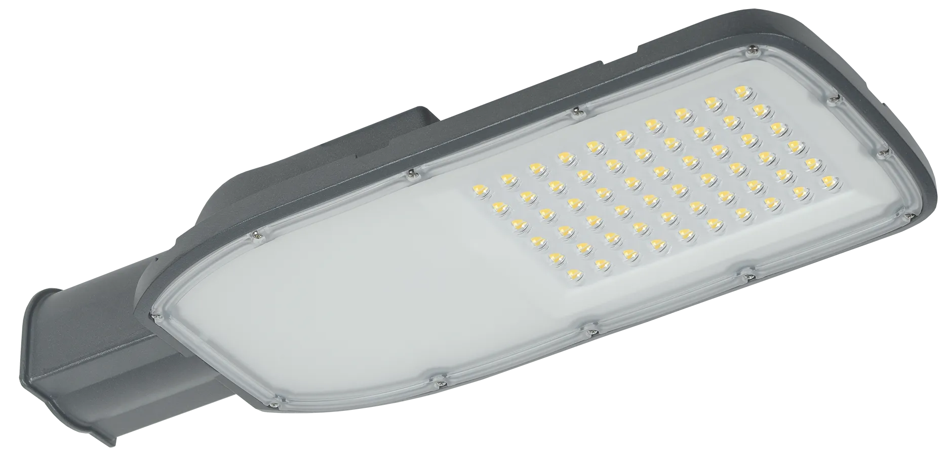 Светильник светодиодный консольный ДКУ 1004-100Ш 5000К IP65 серый IEK