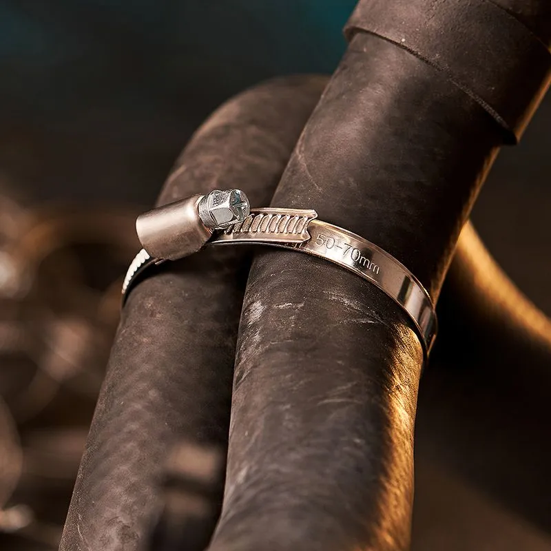 Хомут червячный 50-70-0,7 мм, (упак. 25 шт)  REXANT - Фото 2