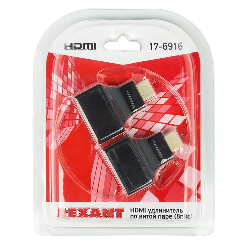 HDMI-удлинитель по витой паре RJ-45(8P8C) до 30м (1080p) REXANT - Фото 4