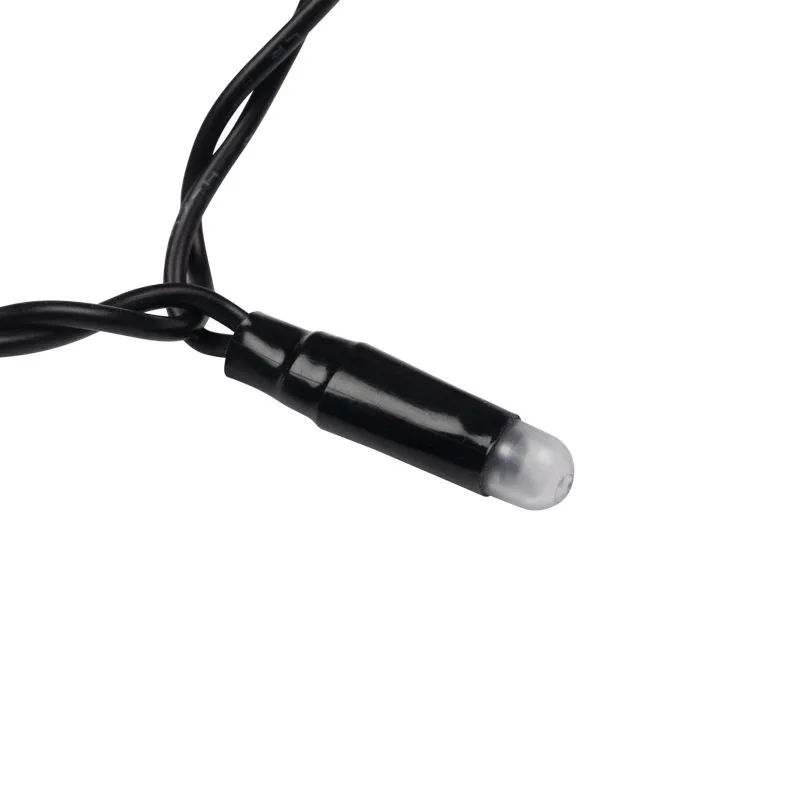 Гирлянда светодиодная Занавес 2х1,5м 300 LED БЕЛЫЙ черный ПВХ IP65 постоянное свечение 230В нужен блок 303-500 NEON-NIGHT - Фото 3