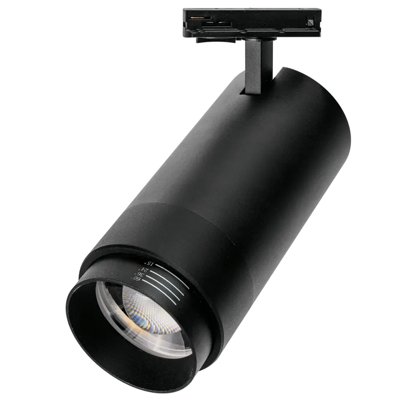 Светильник светодиодный трековый 45Вт 4000К IP20 чёрный WOLTA - Фото 2